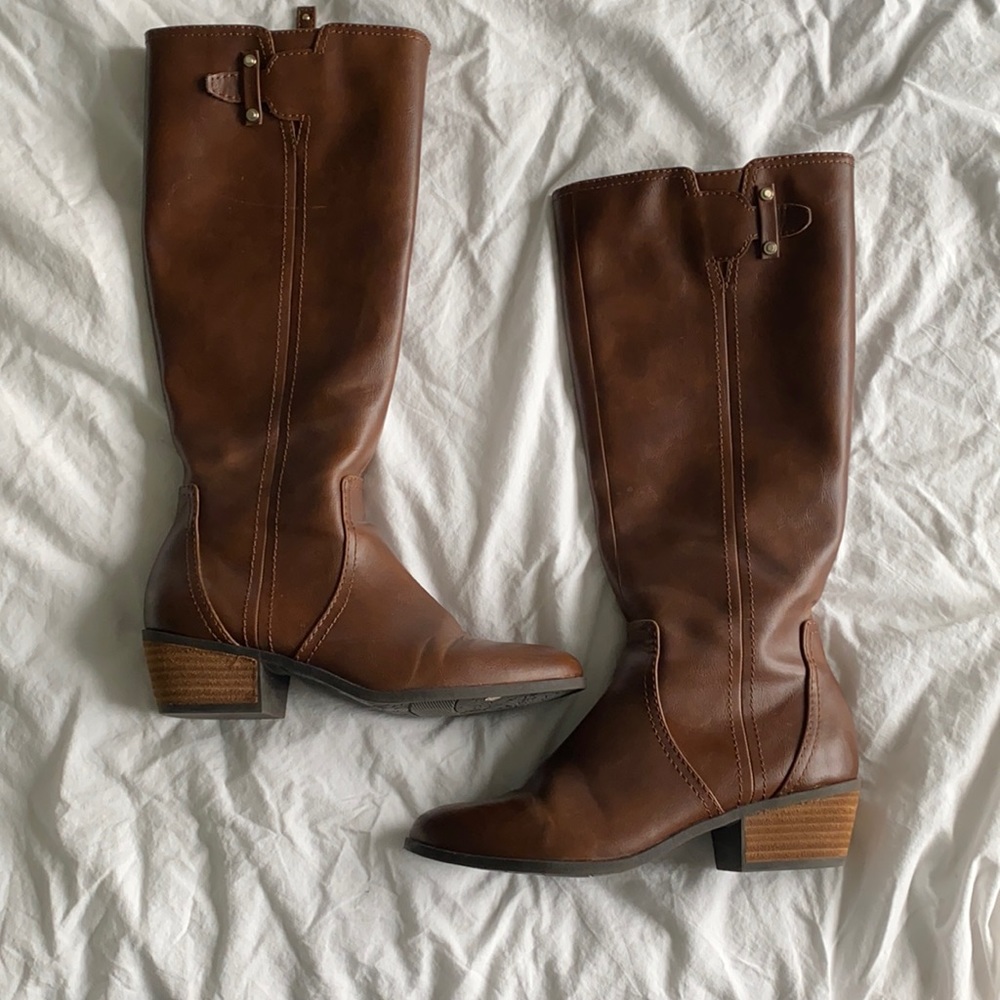 Dr Scholls brown ridding boots